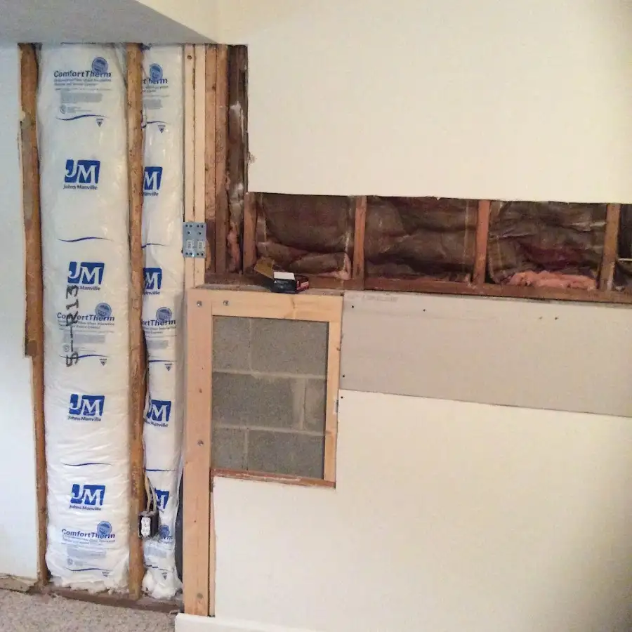Wall insulation replacement during Odor Removal & Deodorization in Thatcher